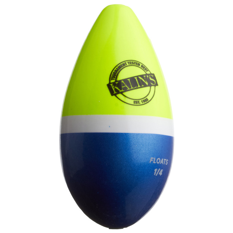 Kalins Slip Bobber - 1/4oz Yellow/Blue 1pk