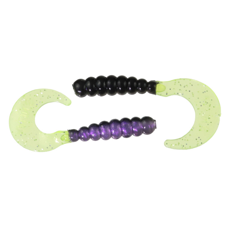 Kalins TripleThreat Grub 2'' - Purple Rain 10pk