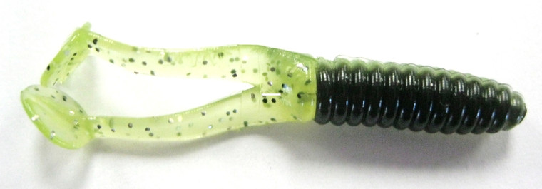 Kalins TrpThrt Crap Scrub - 1.75'' Chartreuse Shad 10pk