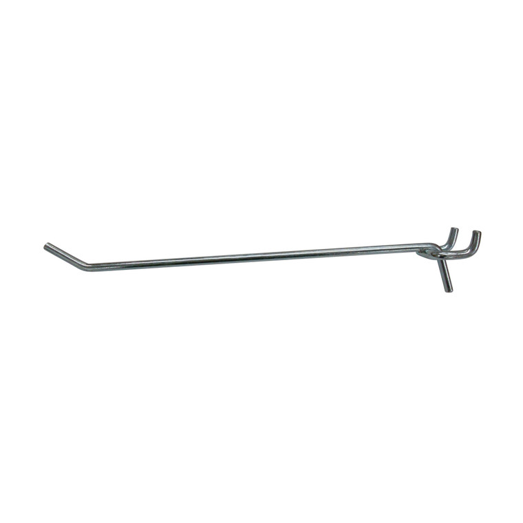 Pegboard Hooks - 6'' Zinc 1/8'' wire 100/box