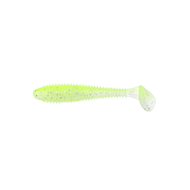 Keitech Fat Swing Impact - 3.3'' Chartreuse Shad 7pk