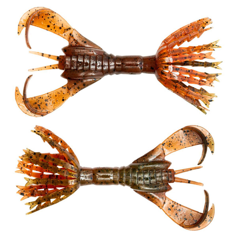 Keitech Hyper Spider - 3.2'' Natural Craw 6pk