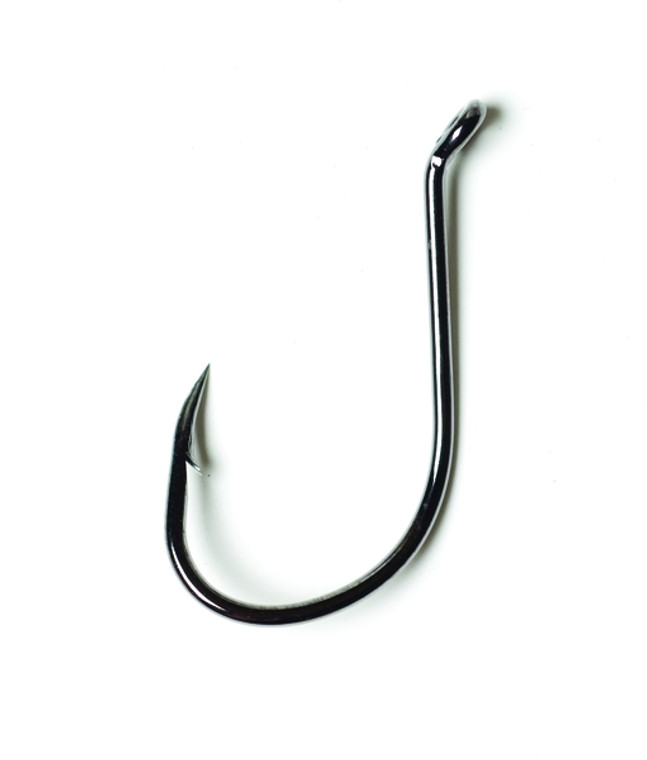 Eagle Claw - Lazer Sharp - Oct LnShk Offset UE - 3/0 Platnium Black 7pk