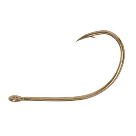 Eagle Claw - Lazer Sharp - PlainShank WBOffset - #1 Bronze 50pk