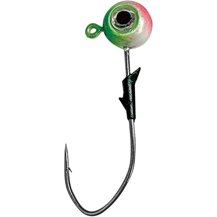 Eagle Claw - Lazer Sharp - Pro-V Eagle Claw - gle Eye Jig - 1/8oz Rainbow Trout 5pk