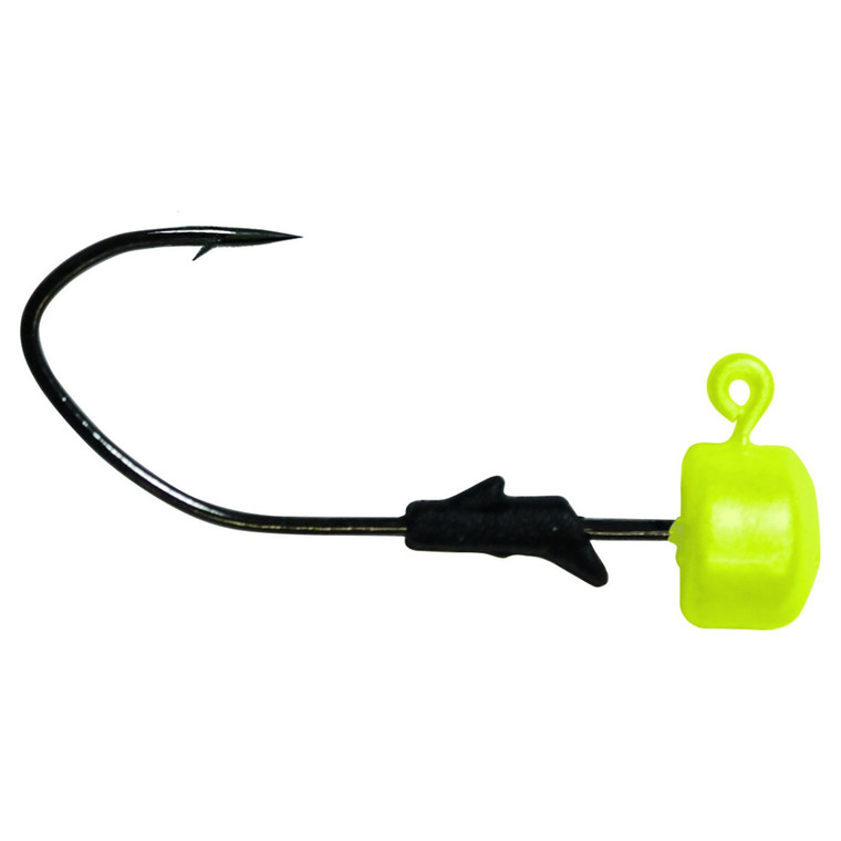 Eagle Claw - Lazer Sharp - Pro-V Finesse Jig - 1/16oz Chartreuse 5pk