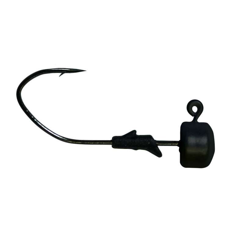 Eagle Claw - Lazer Sharp - Pro-V Finesse Jig - 1/8oz Black 5pk