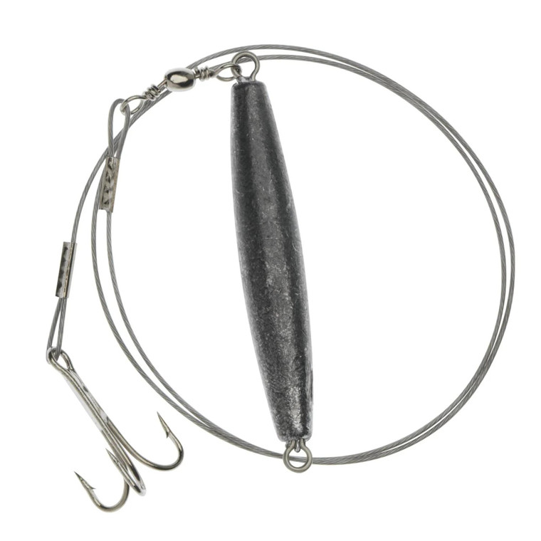 Eagle Claw - Lazer Sharp - REagle Claw - dy Rig Trt Steel - 1oz #6 Nickel