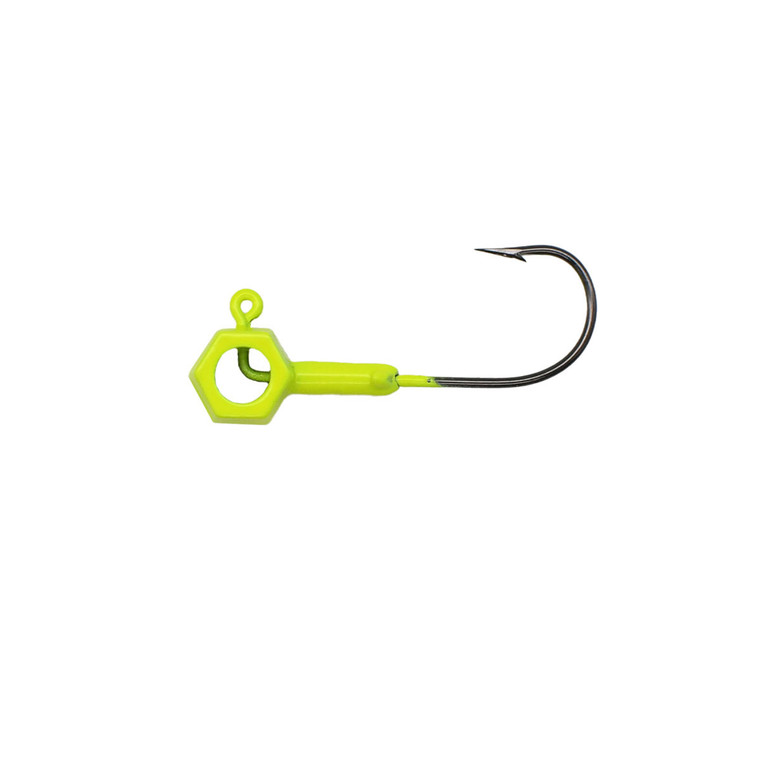 Leland Eyehole Hammer Head - 1/8oz Chartreuse