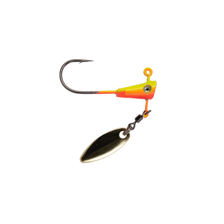 Leland Fin Spin - 1/16oz Chartreuse/Orange 3pk