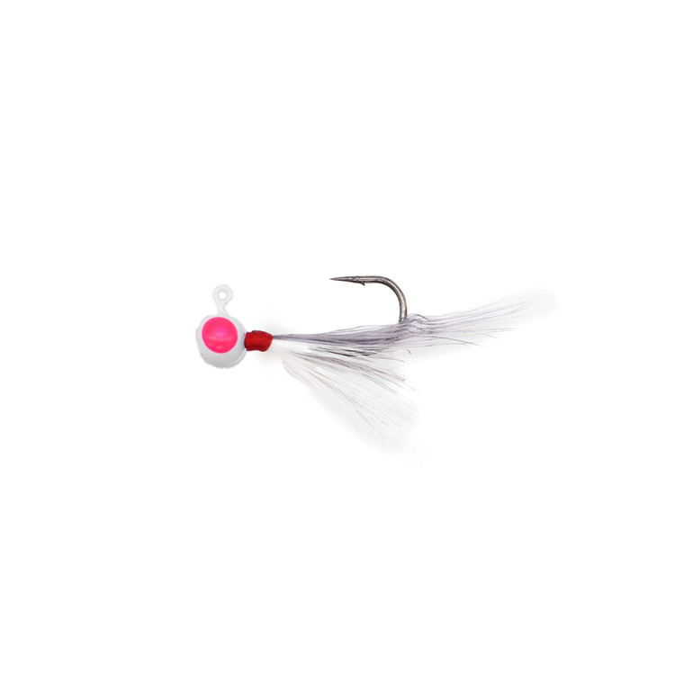 Leland Popeye Jig - 1/64oz Gray/White