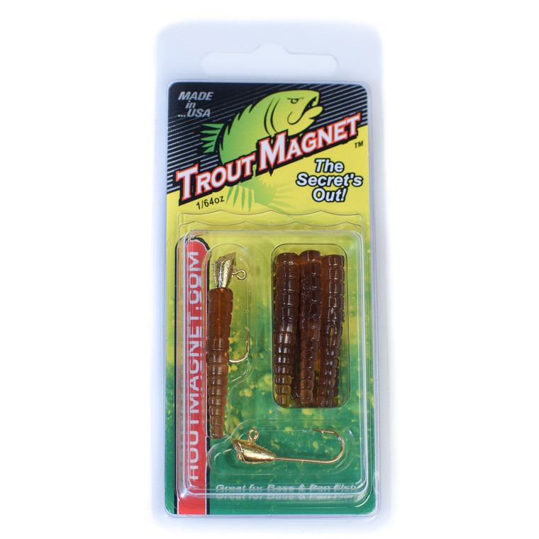 Leland Trout Magnet - Brown 1/64oz 9pk