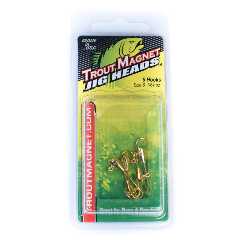 Leland Trout Magnet Replace - Gold 1/64oz 5pk
