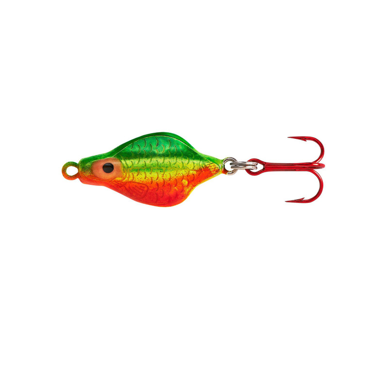 Lindy Ice Flyer Spoon - Rattln - 1/16oz 1.5'' Tg Firetiger