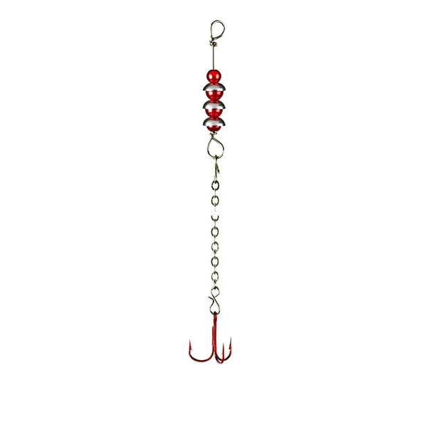Lindy Ice Ice Perch Talker - 1/8oz Met Red/Chrome 1pk