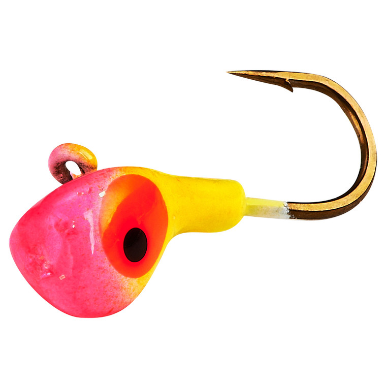Lindy Ice Tungsten Toad - #12 Pink/Chart