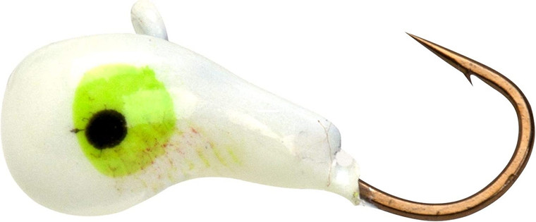 Lindy Ice Tungsten Toad - #6 Chartreuse Glow 1pk