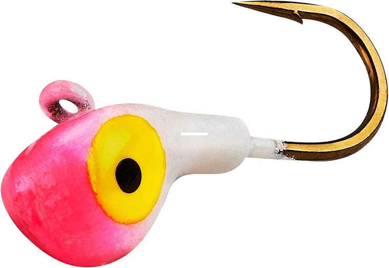 Lindy Ice Tungsten Toad - #6 Pink Glow 1pk