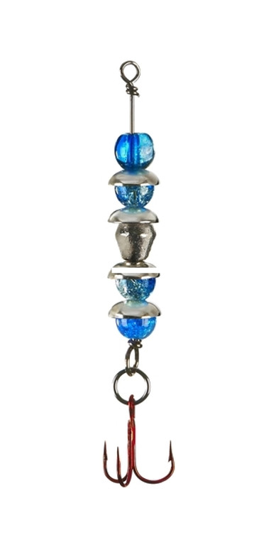 Lindy Ice Wally Talker - 1/8oz Blue Gls