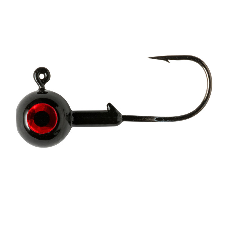 Lindy Lead Free Jig - 1/4oz Black 2pk - LJGLF5200