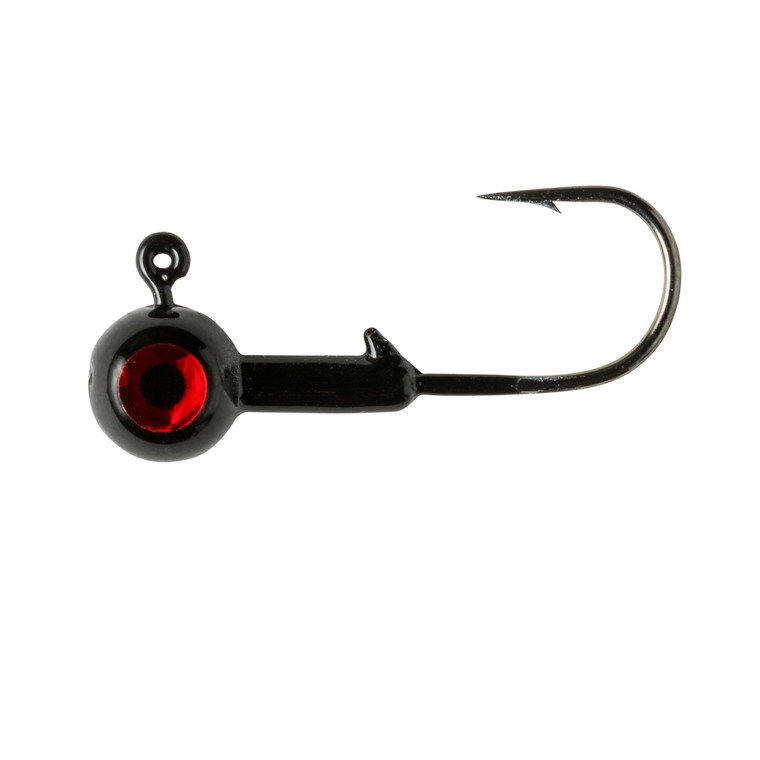 Lindy Lead Free Jig - 1/8oz Black 2pk - LJGLF3200