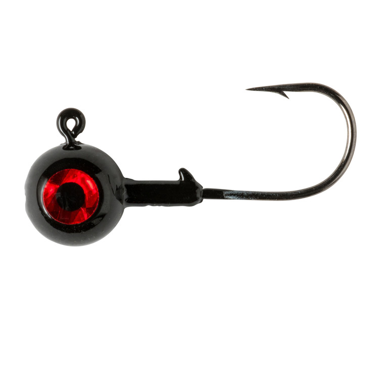 Lindy Lead Free Jig - 3/8oz Black 2pk - LJGLF6200