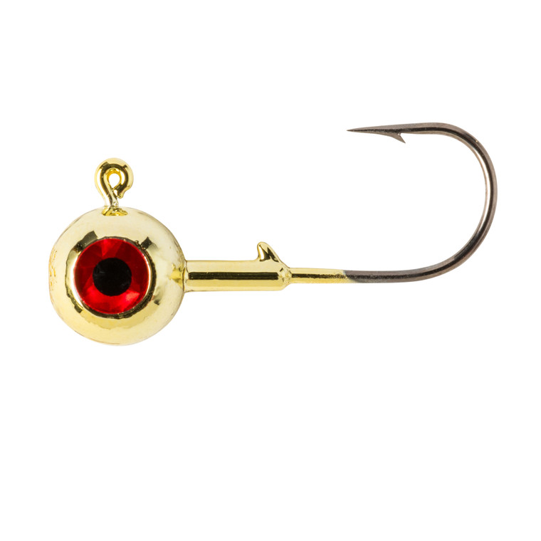 Lindy Lead Free Jig - 3/8oz Gold Plated 2pk - LJGLF6203