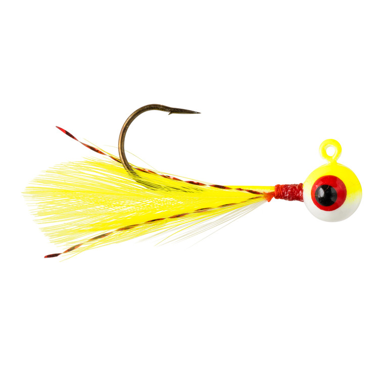 Lindy Lead Free LittleNipper - 1/16oz Chartreuse Glow 2pk - LLNLF2212