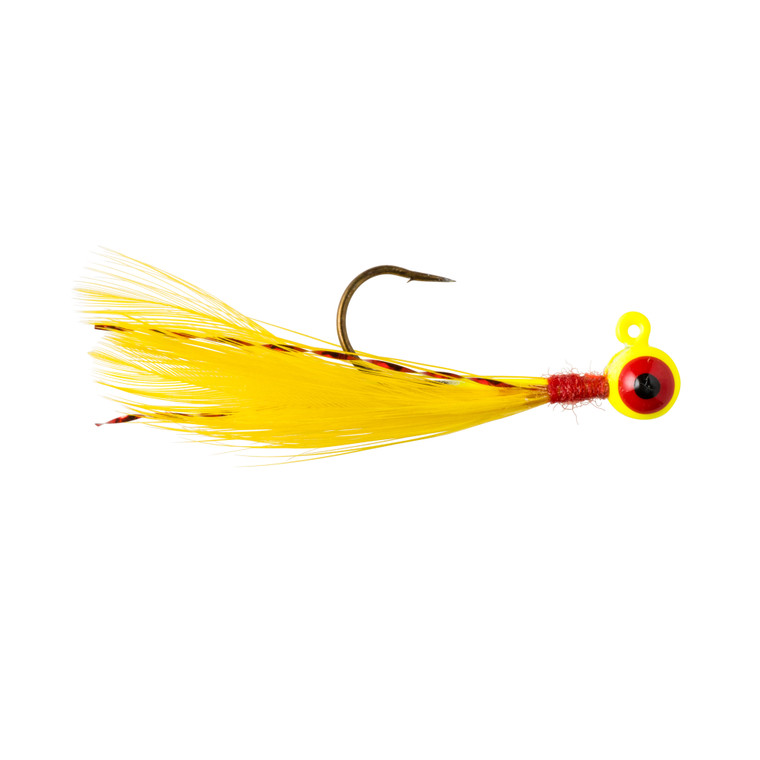Lindy Lead Free LittleNipper - 1/64oz Hot Yellow 2pk - LLNLF0205