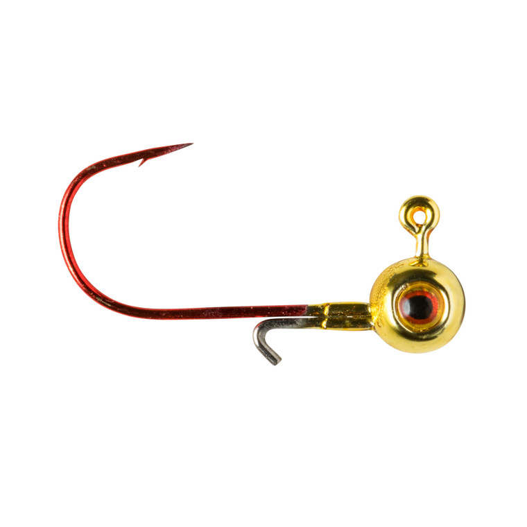 Lindy Lead Free Max Gap Jig - 1/16oz Gold Plated 2pk - LMAXLF2203