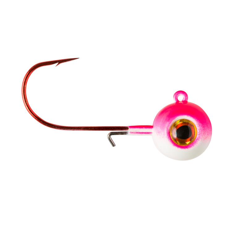 Lindy Lead Free Max Gap Jig - 3/8oz Hot Pink Glow 2pk - LMAXLF6204