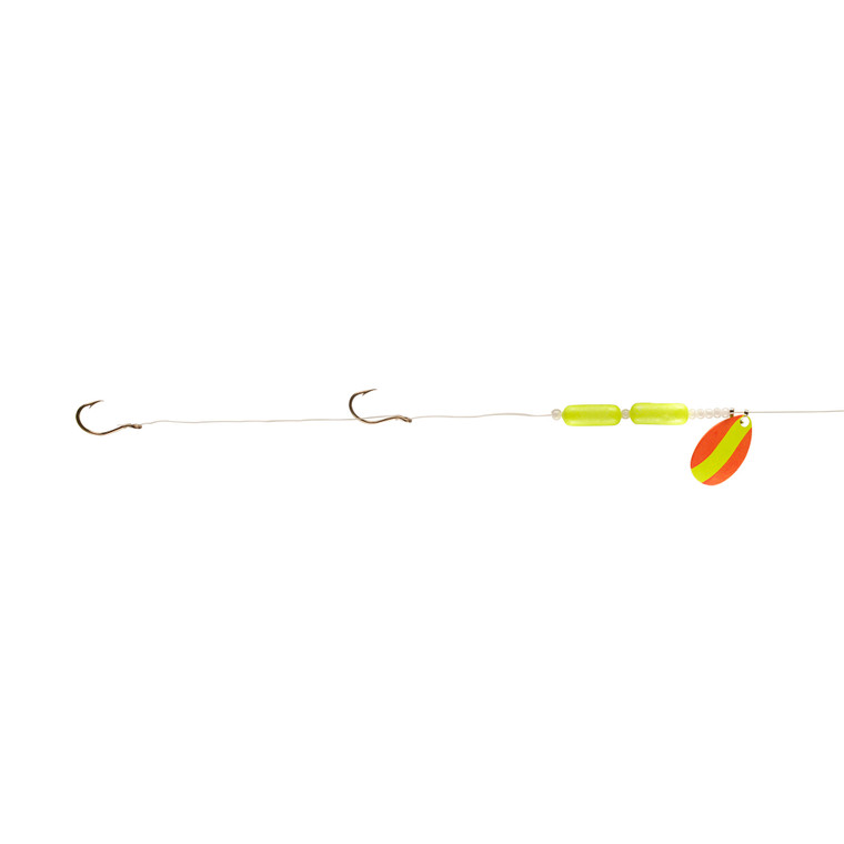 Little Joe Fltng Worm Hrnss - Orange Yellow 6pk