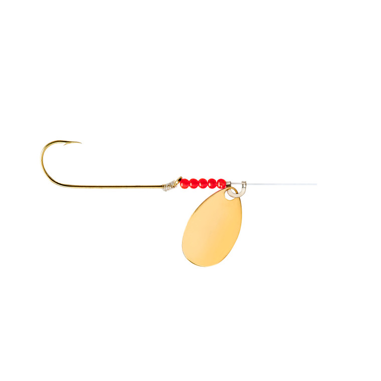 Little Joe Red Devil Spinner - #3 Indiana Gold