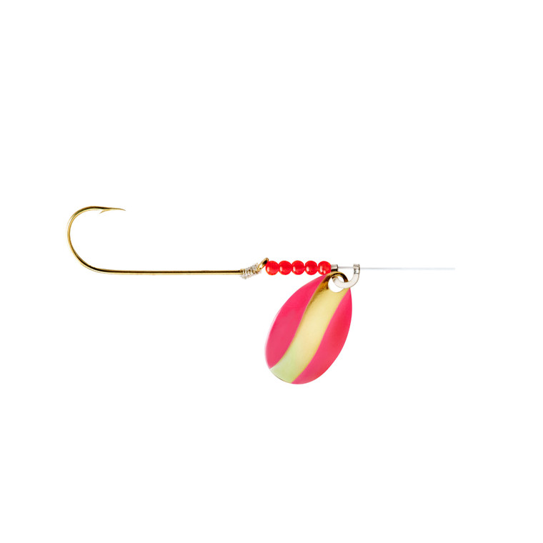 Little Joe Red Devil Spinner - #3 Indiana Pink/Gold
