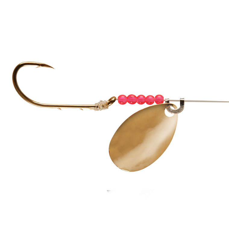 Little Joe Walleye Spinner - Brass 6pk