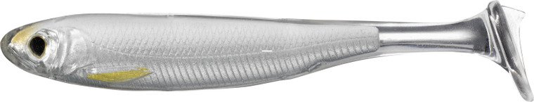 Live Target Lures - Slow-Roll Shiner - 3'' Slv/Prl