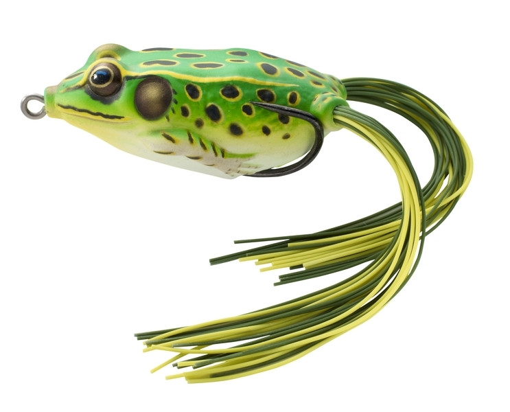 Live Target Lures Frog Soft - 1/4oz Flo.Green/Yellow