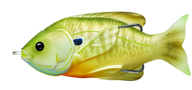 Live Target Lures Sunfish - 3'' Green Bluegill