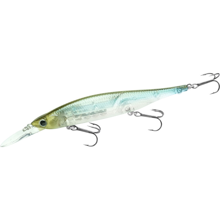 Lucky Craft - Lgtng Pointer 100DD FFS - 3/8oz 4'' Ghost Minnow