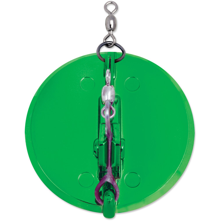 Luhr Jensen - Dipsy Diver - 4.2'' Mtl Grn/Grn Bottom