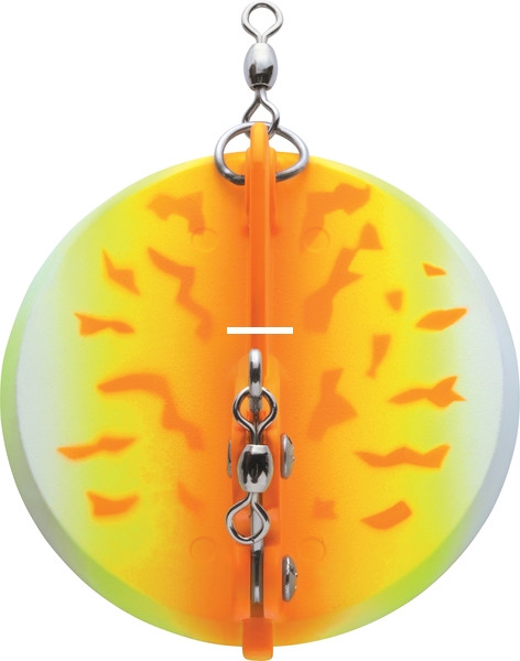 Luhr Jensen - Dipsy Diver - 4.2'' Org FireUV/ChmBottom