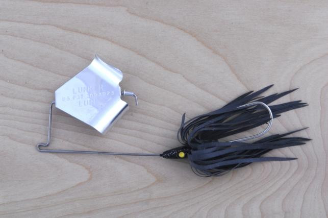 Lunker Lure Original 1/2 - Black/Silver Blade