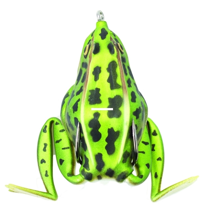 Lunkerhunt Combat Frog - 2.5'' Green Tea 1pk