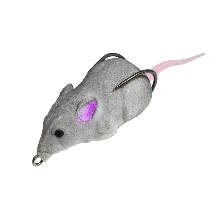 Lunkerhunt Furenzy Mouse - 3/8oz 2'' Grey