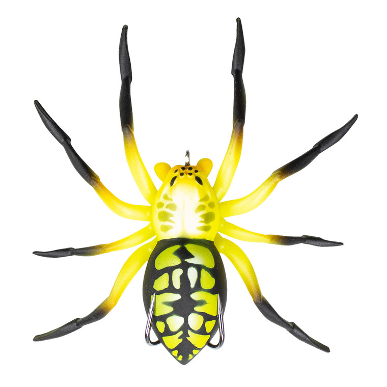 Lunkerhunt Phantom Spider - 1/4oz 2'' Poison 1pk