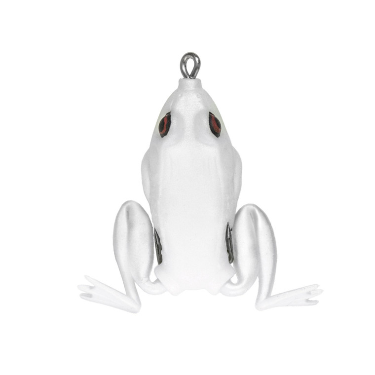 Lunkerhunt Pocket Frog - 1.5'' Pearl 1pk