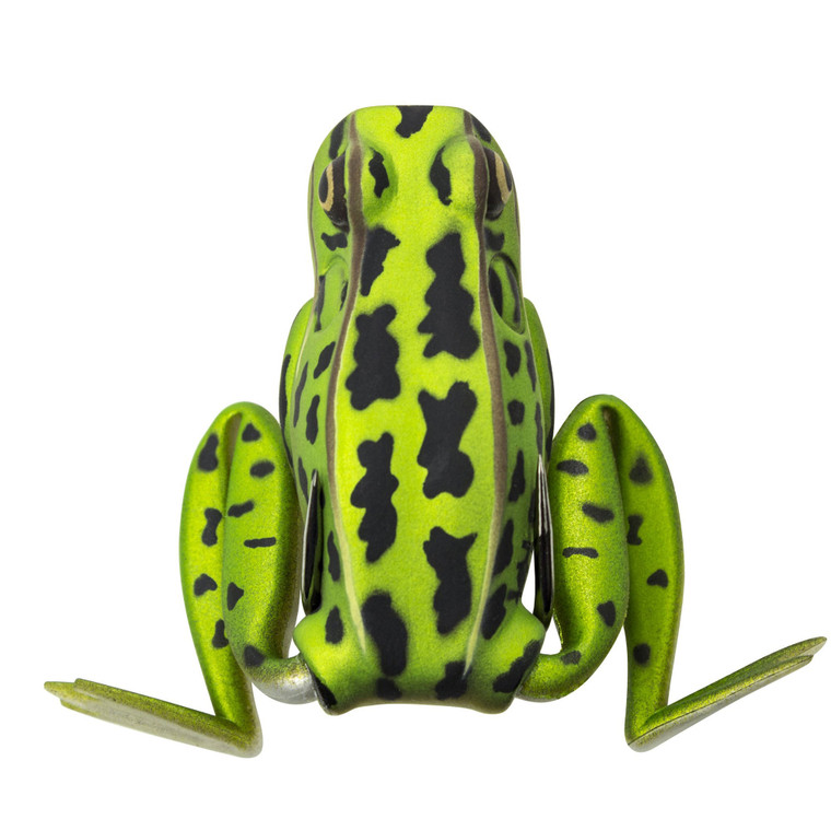 Lunkerhunt Popping Frog - 1/2oz 2.25'' Green Tea