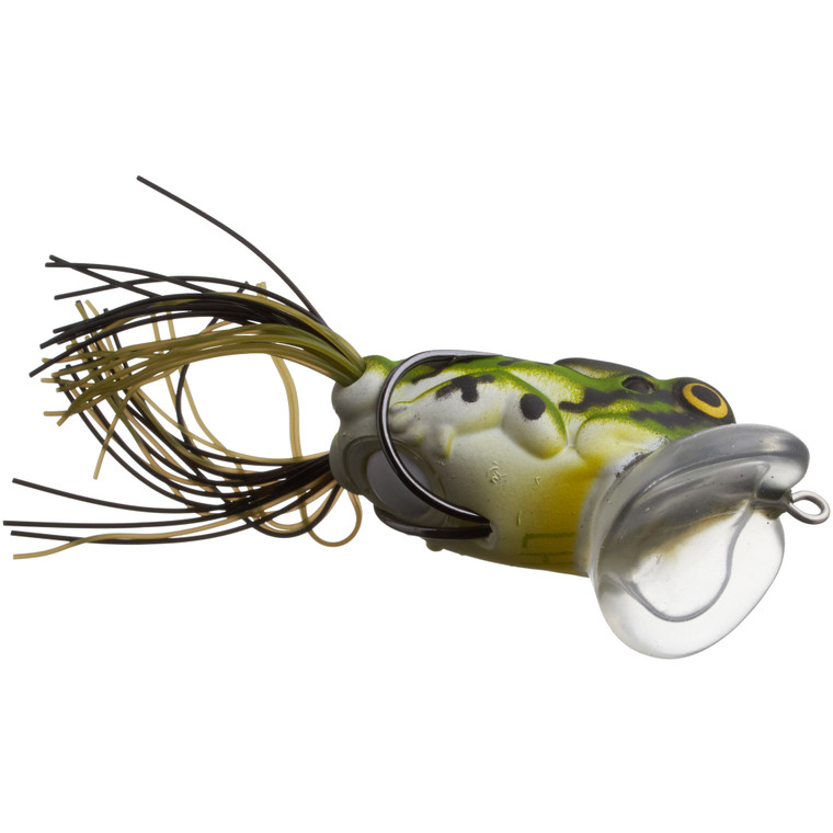 Lunkerhunt Yappa Frog - 2.75'' Green Tea 1pk