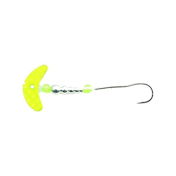 Macks Smile Slow Death Rig - Chartreuse Scale