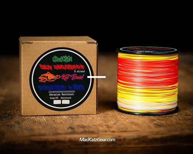 MadKatz Kat Braid - 328 yd Sunrise 80 lb